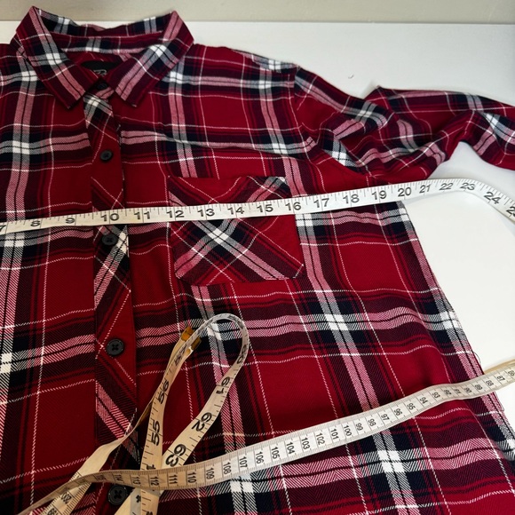 Rails Hunter Crimson/Navy Long-Sleeve Button Up - Picture 5 of 10